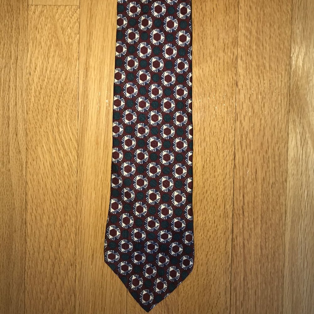 Villa Bugatti 100% Italian Silk Tie